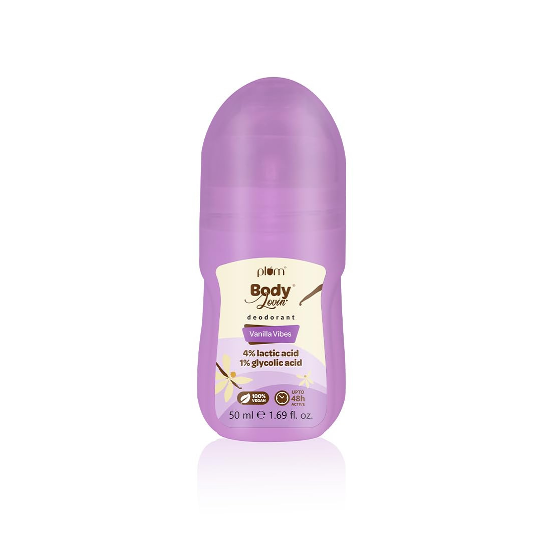 PLUM - BODYLOVIN' VANILLA VIBES UNDERARM ROLL ON (50 ML)