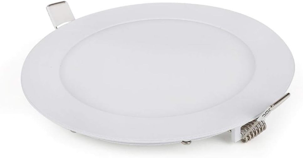 Dimmable LED Panel Light 3W 6W 9W 12W 15W 18W 25W Recessed Ceiling Light LED Downlight Indoor Spotlight AC110V 220V-Round_12W_Neutral Light_1