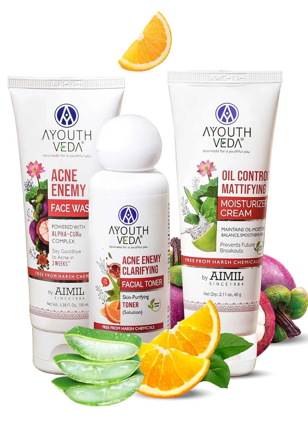 AYOUTH – ANTI-ACNE FACE CARE KIT (260 GMS)