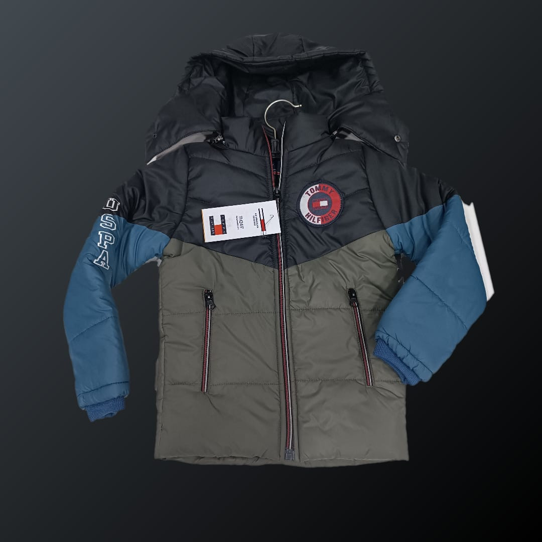 Junior kids Puffer warm Jacket casual wear collection