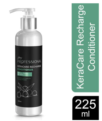 GODREJ PROFESSIONAL – KERACARE RECHARGE CONDITIONER (225 ML)