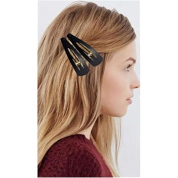 Elina Fancy Cute Tik Tak Hair Clips Trendy Beautiful Fashionable Designer Tic Tac Pins for Baby Child Toddler School Girls