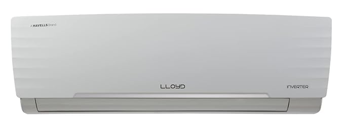 Lloyd 1.0 Ton 5 Star Inverter Split AC (5 in 1 Convertible, Copper, Anti-Viral + PM 2.5 Filter, 2023 Model, White with Chrome Deco Strip, GLS12I5FWBEV)