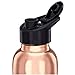 Solimo Copper Water Bottle | 100% Pure Copper Water Bottle I Leak Proof & Rust Proof I Copper Bottle for Home, School & Office | Matte Finish | 950 ml | Set of 2