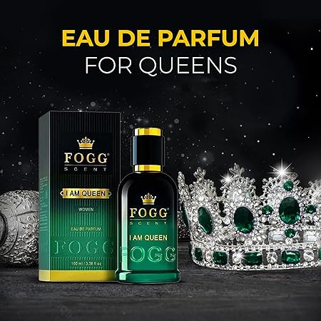 Fogg Scent I Am Queen Perfume for Women, Long-Lasting, Fresh & Powerful Fragrance, Eau De Parfum, 100ml