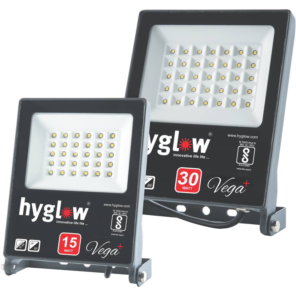 Hyglow VEGA PLUS - 30W FLOOD LIGHT, For Warehouse, Pure White