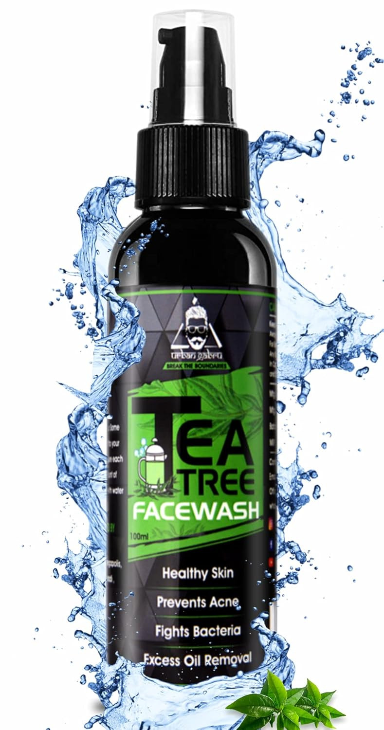 URBAN GABRU – TEA TREE FACE WASH (100 ML)