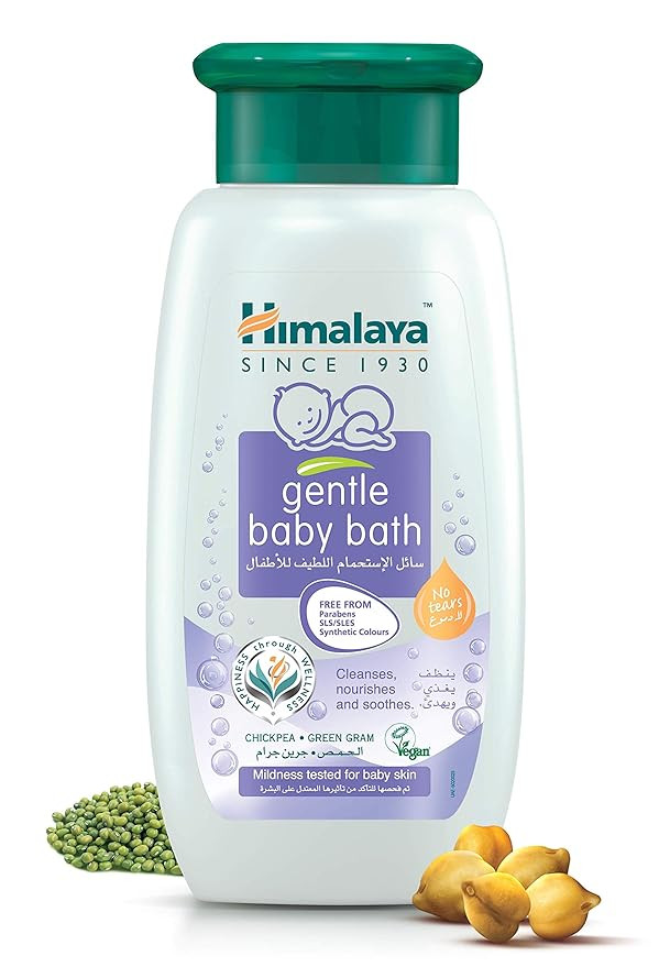 Himalaya Baby Massage Oil (500ml), Herbals Lotion (400ml) and Gentle Bath (400ml) Combo