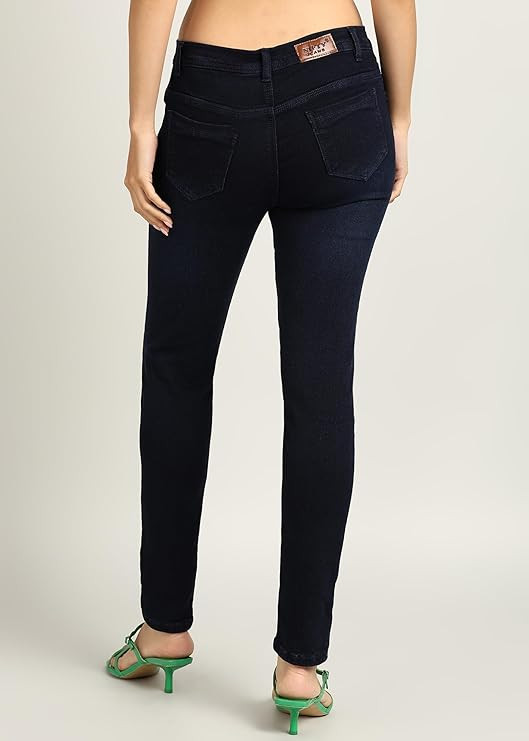 Nifty Women's Denim Slim Fit High Waist Jeans