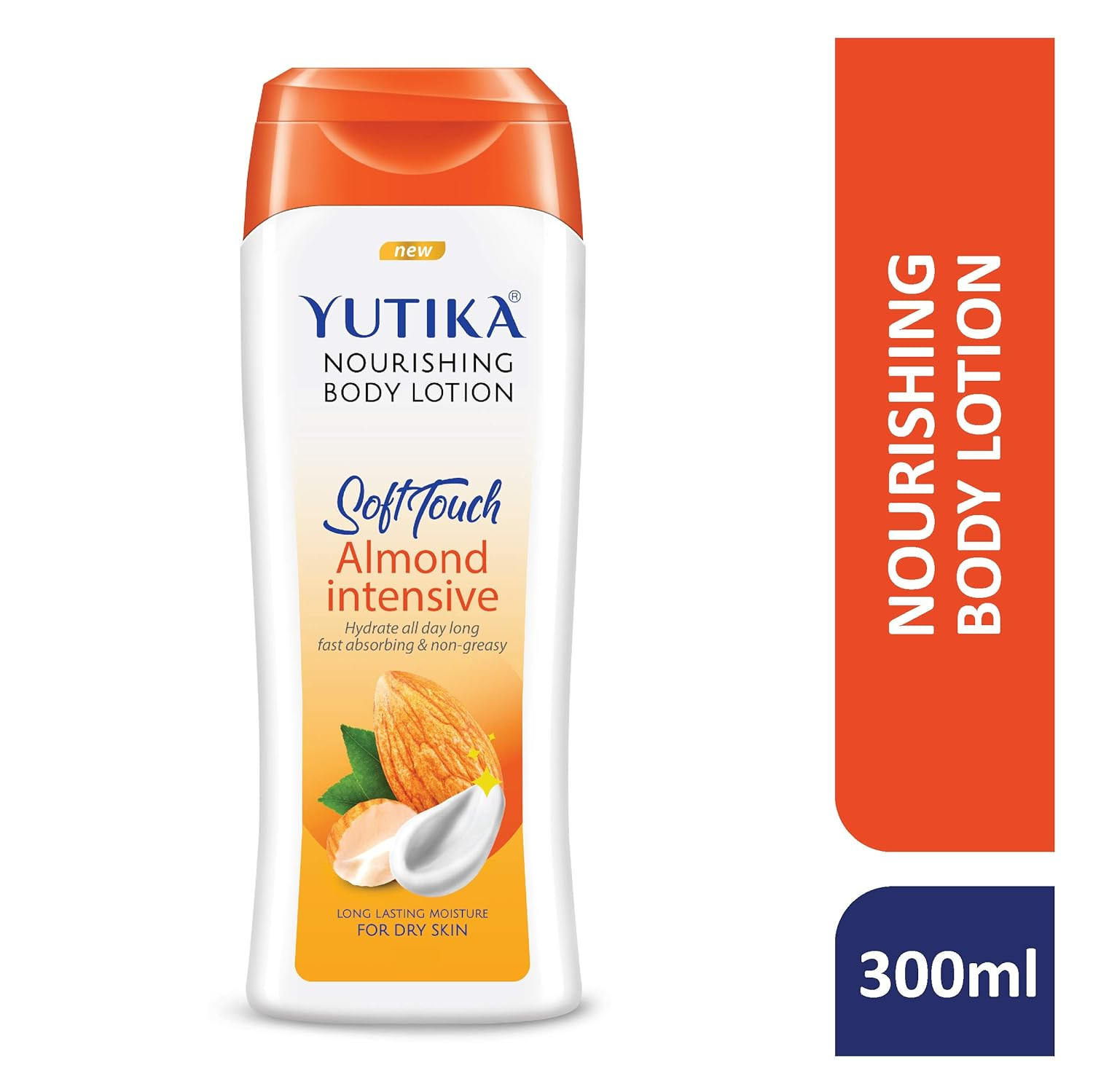 YUTIKA – SOFTTOUCH ALMOND BODY LOTION (300 ML)