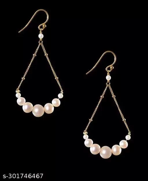 Party Wear Pearl Earring for Women and Girls