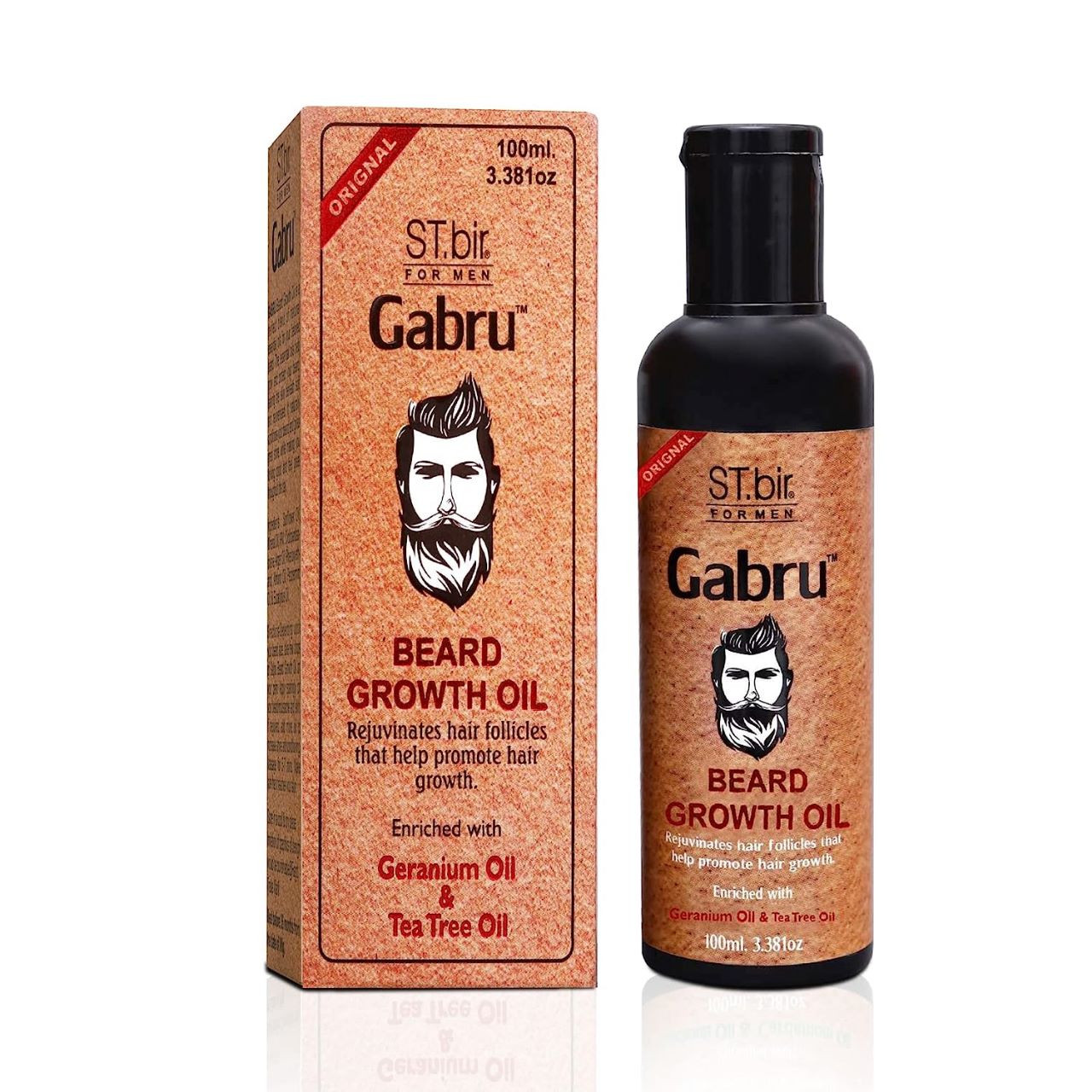 ST.bir Gabru Beard Oil peppermint & eucalyptus Oil 100ML