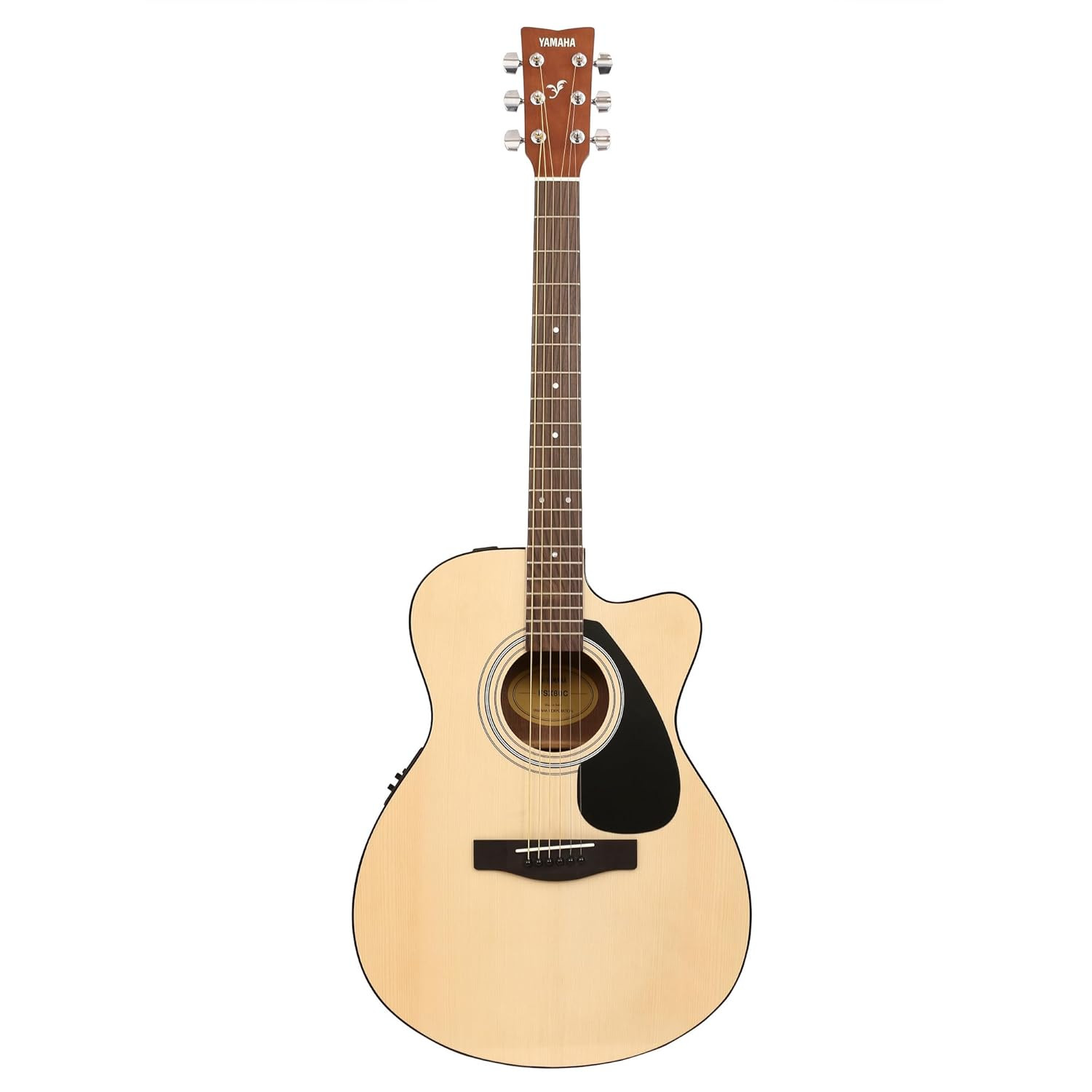 YAMAHA Spruce Wood Fsx80C Semi Acoustic Cutaway Guitar (Natural)