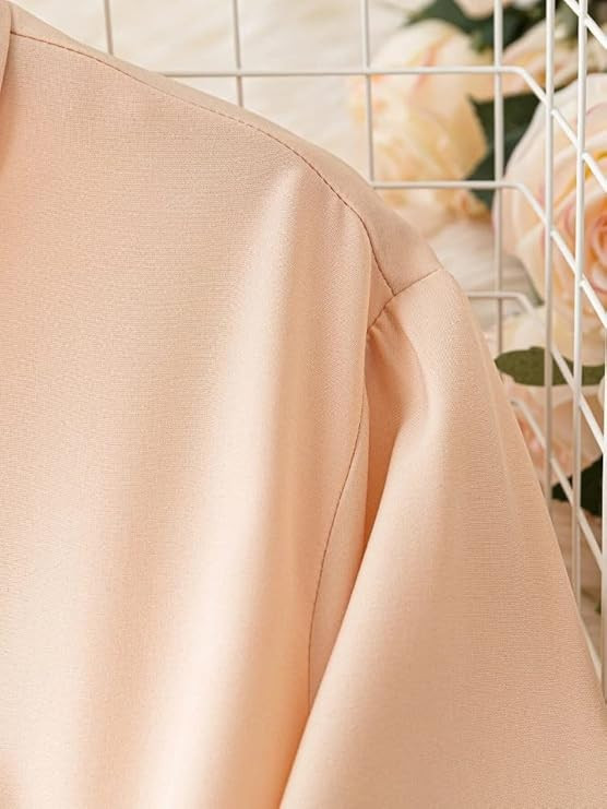 Leriya Fashion Western Dress || Rayon Solid Button Front Shirt Dress for