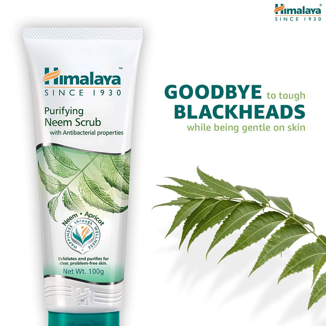 Himalaya Purifying Neem Scrub with Antibacterial