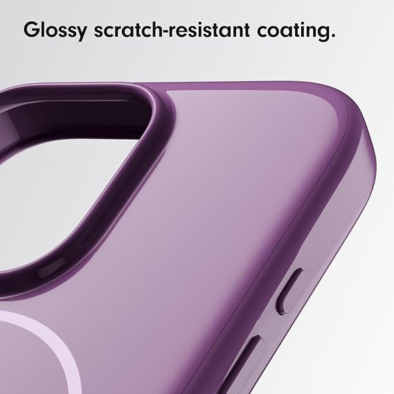 Beats iPhone 16 Pro Max Case - MagSafe, Scratch-Resistant Protective Cover, Slim Fit, Microfibre Lining - Sunset Purple