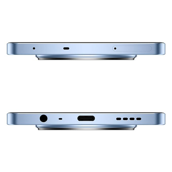 realme NARZO 70x 5G (Ice Blue, 6GB RAM,128GB Storage)|120Hz Ultra Smooth Display|Dimensity 6100+ 6nm 5G|50MP AI Camera|45W Charger in The Box