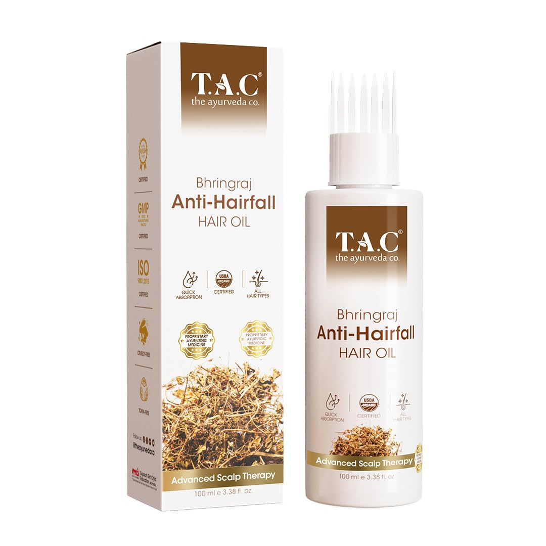 TAC – BHRINGRAJ ANTI-HAIRFALL HAIR OIL (100 ML)