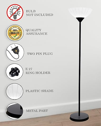 Homesake® Sky Ribbed Dome Standing Lamps