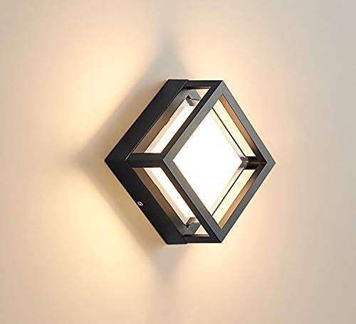 Areezo Modern Light Outdoor Modern Square Acrylic Imported Wall Light 10W