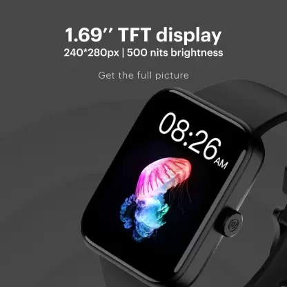 Noise Caliber Go 1.69" HD Display with 30 Sports Modes,