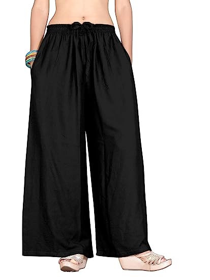 Women's Rayon Regular Palazzo Pant