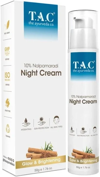 TAC – 10% NALPAMARADI NIGHT CREAM (50 GMS)