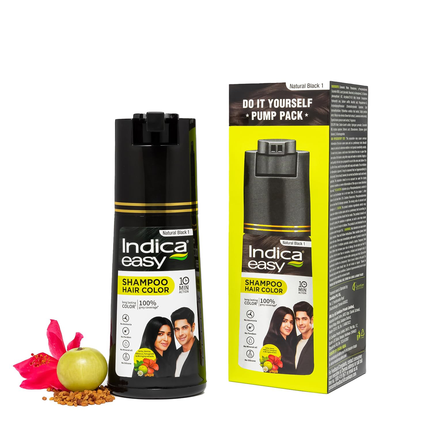 INDICA EASY – SHAMPOO HAIR COLOR (180 ML)