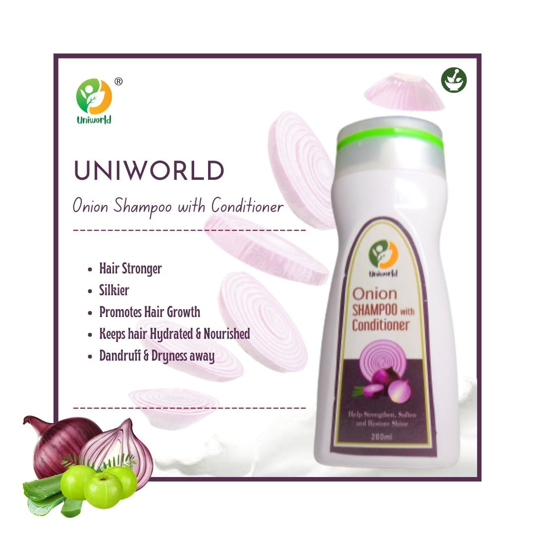 Onion Shampoo With Conditioner Anti Hair fall Spa