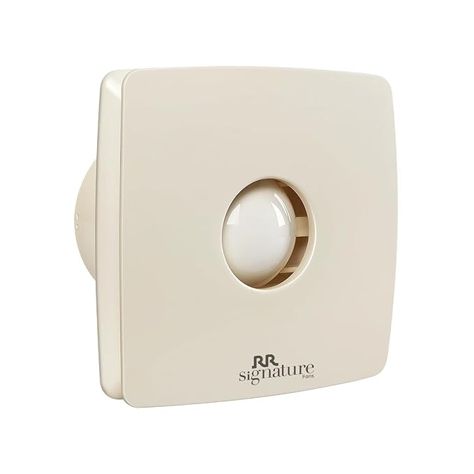 RR Signature Vento Air 150 MM High Speed Exhaust Fan, Exhaust Fan for Bathroom, Noiseless, Anti-Rust, White