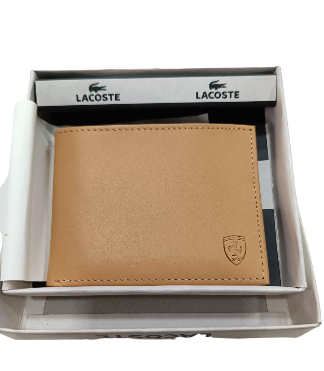 Lacoste Bifold Leather Wallet