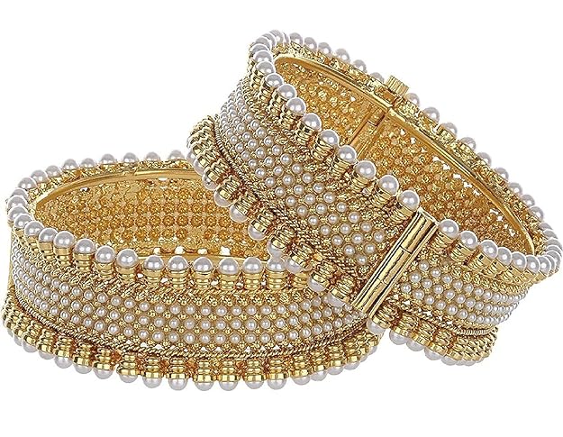 YouBella Jewellery for women Traditionawomen Traditional Gold Plated Bangles