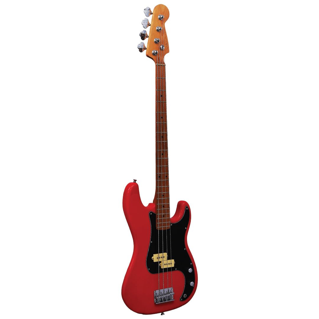 Vault PB Series 2 Precision Bass 4-String Bass Guitar - Red