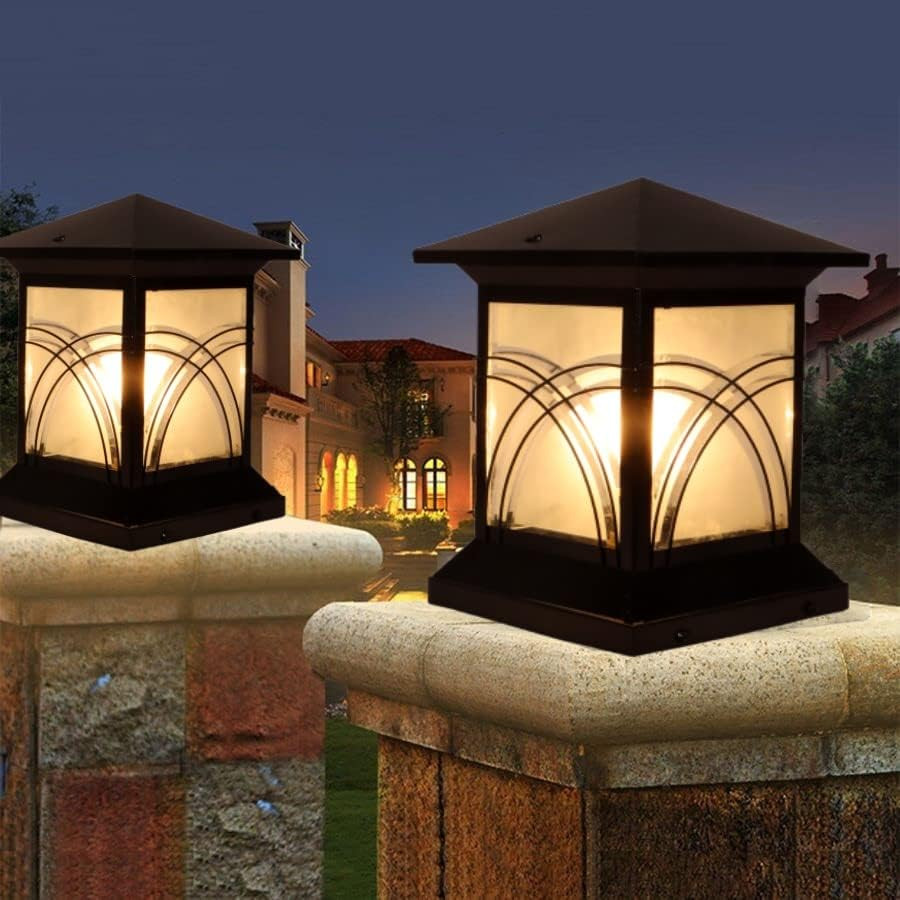 Gate Garden Outdoor Waterproof Pillar Lamp for Villas, Farm Houses ...