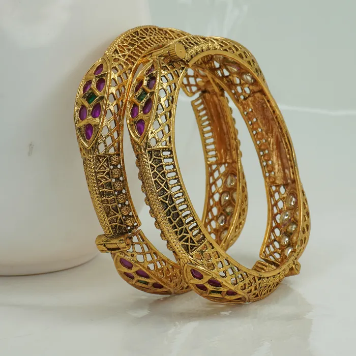 Stylish Bangles in Copper Design for women
