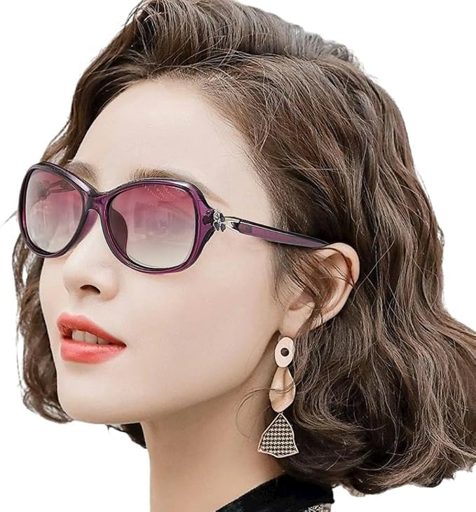 Karsaer Retro Polarized Cat Eye Sunglasses for Women Stylish Ladies Shades Women Goggles E1314